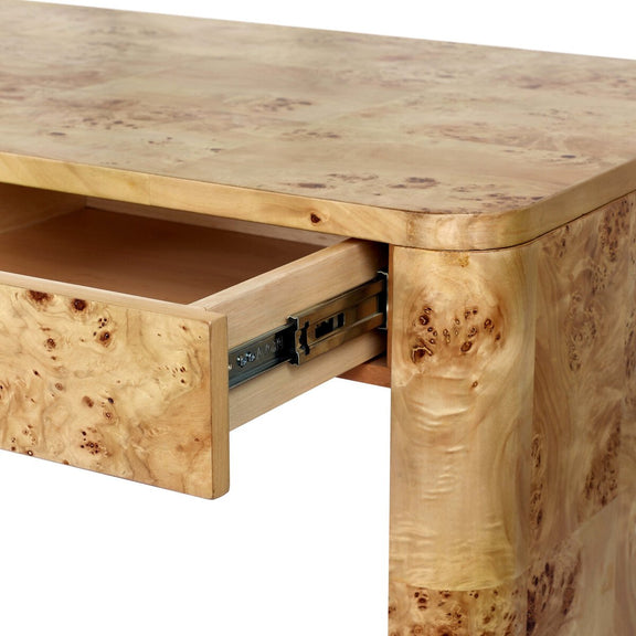 Mullins Desk - Natural Mappa Burl