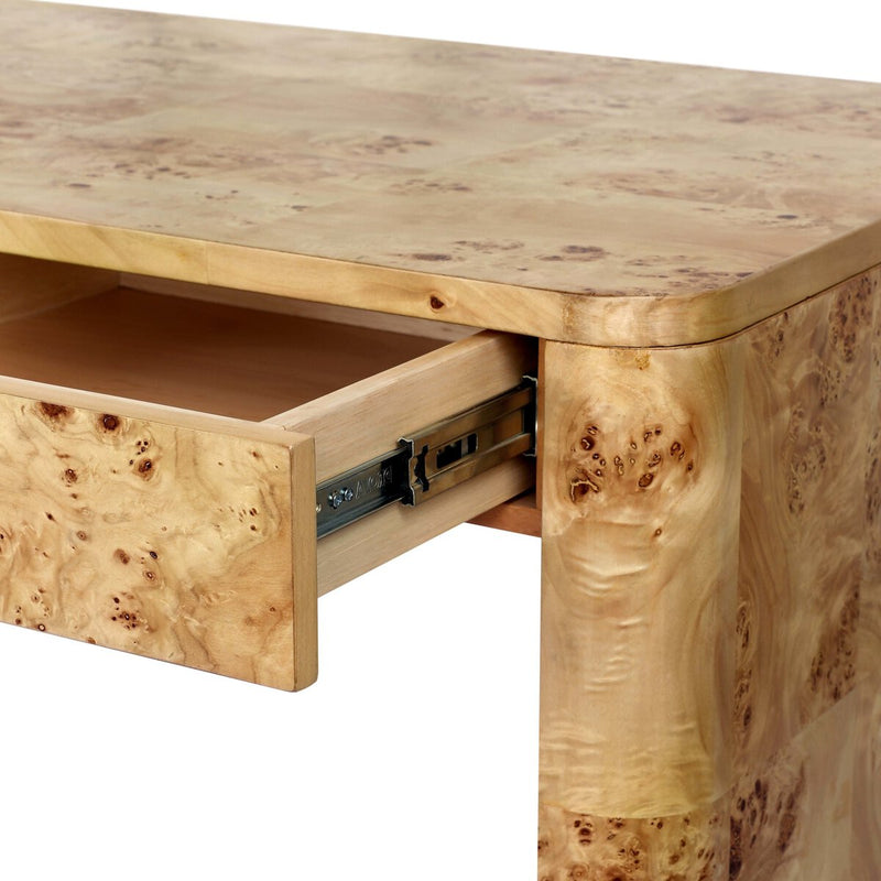 Mullins Desk - Natural Mappa Burl
