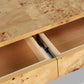 Mullins Desk - Natural Mappa Burl