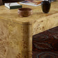 Mullins Desk - Natural Mappa Burl