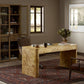 Mullins Desk - Natural Mappa Burl