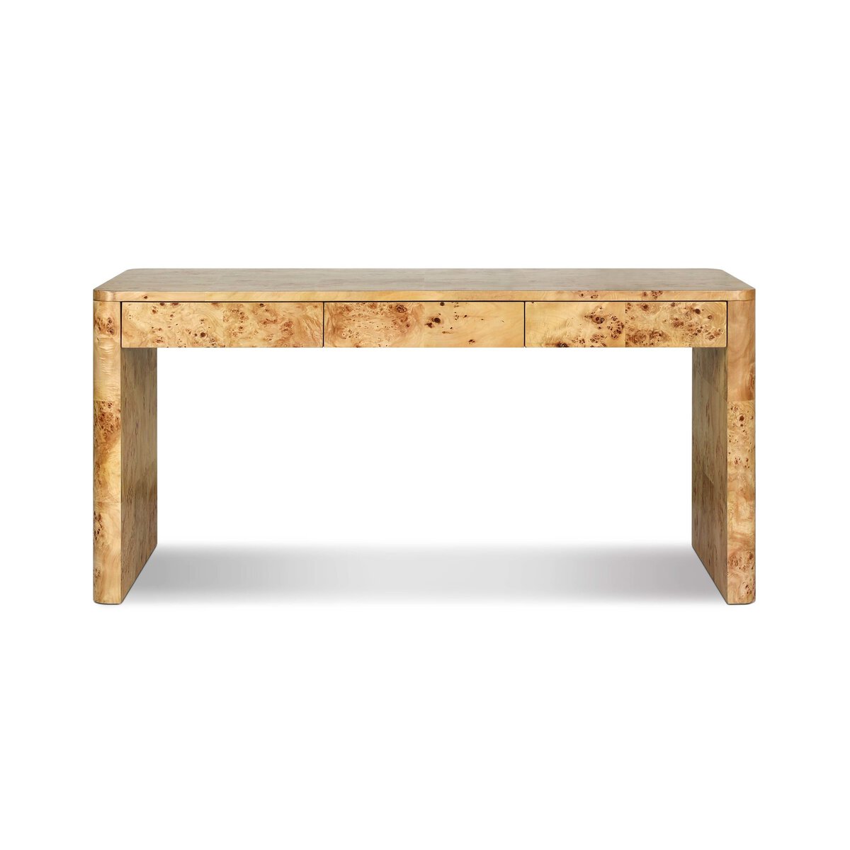 Mullins Desk - Natural Mappa Burl