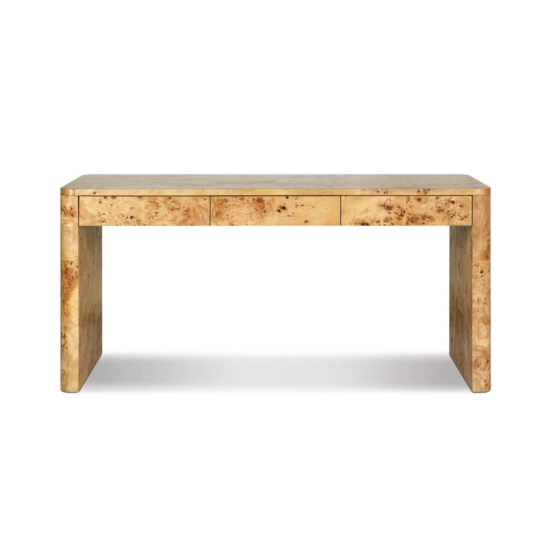 Mullins Desk - Natural Mappa Burl