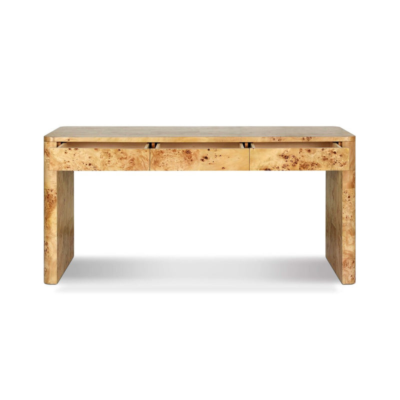 Mullins Desk - Natural Mappa Burl