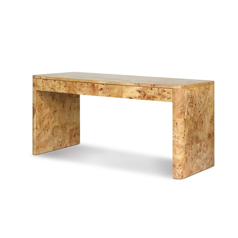 Mullins Desk - Natural Mappa Burl