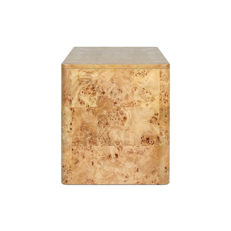 Mullins Desk - Natural Mappa Burl