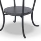 Nina End Table - Grey Italian Marble