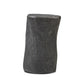 Bomba Tall End Table - Textured Black Concrete