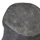 Bomba Small End Table - Textured Black Concrete