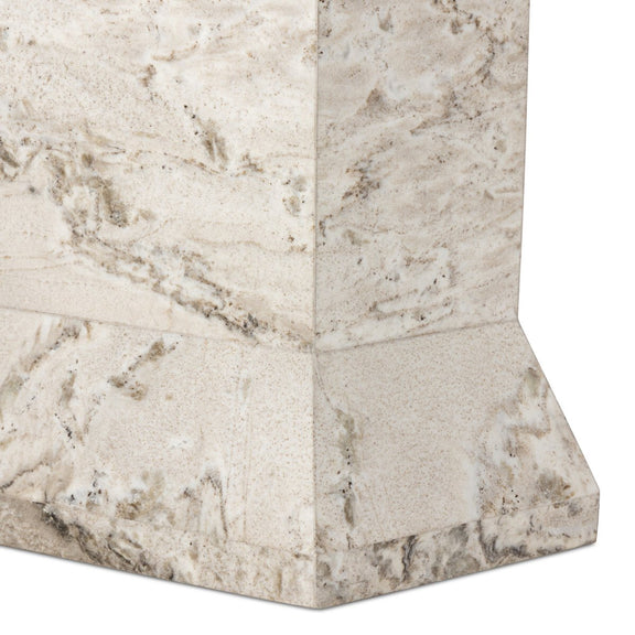 Argos Console Table - Sand Marble