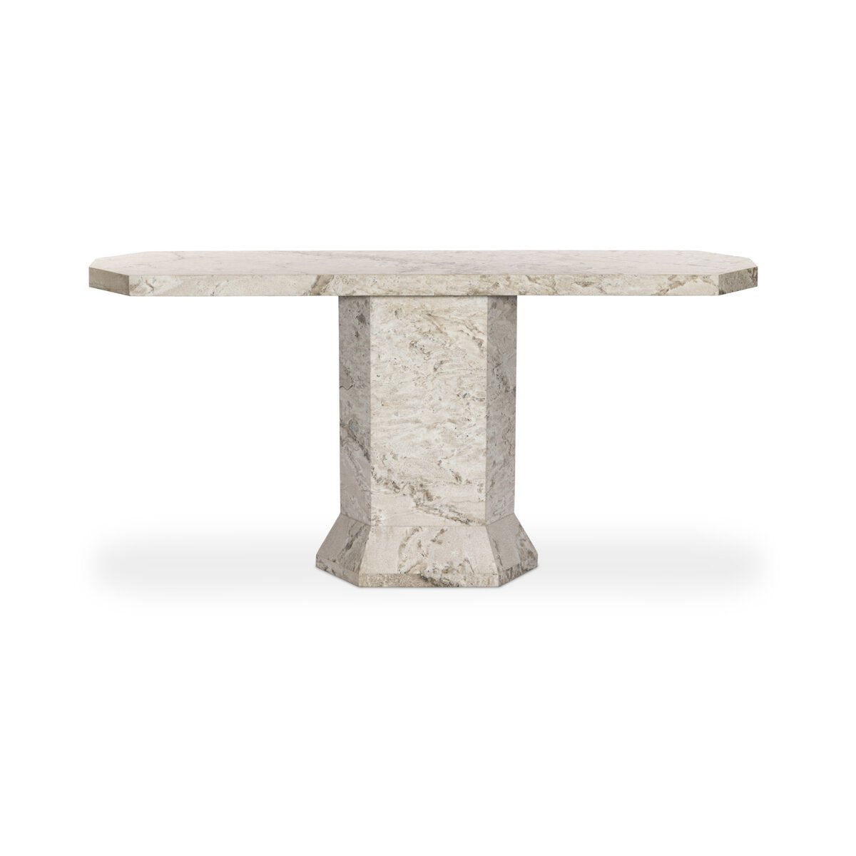 Argos Console Table - Sand Marble