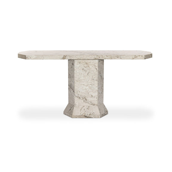Argos Console Table - Sand Marble