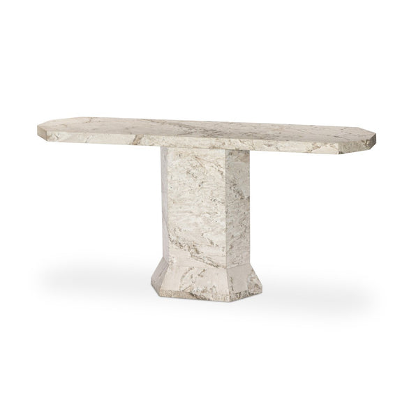 Argos Console Table - Sand Marble
