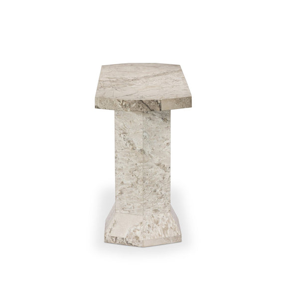 Argos Console Table - Sand Marble