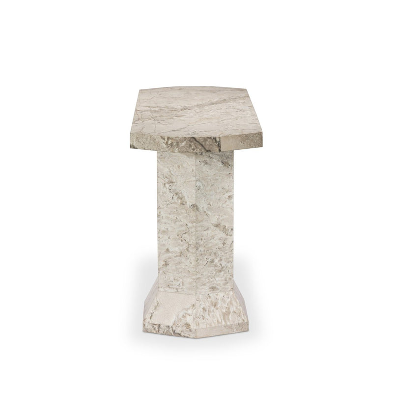 Argos Console Table - Sand Marble