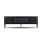 Dawn Media Console - Black Raffia