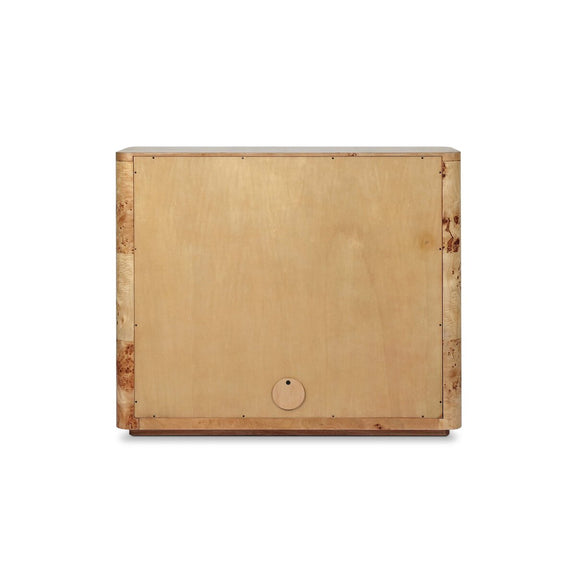 Mullins Small Cabinet - Natural Mappa Burl