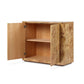 Mullins Small Cabinet - Natural Mappa Burl