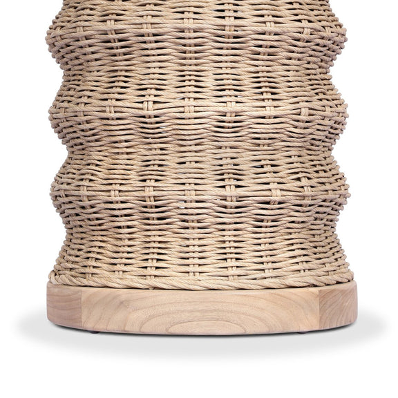 Brailey End Table - Smoked Natural Sungkai
