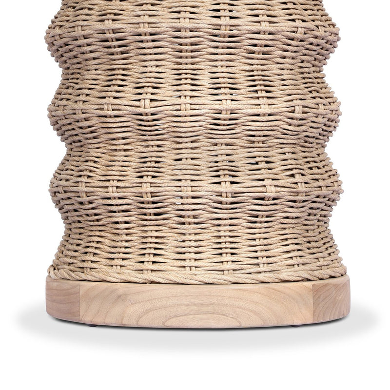 Brailey End Table - Smoked Natural Sungkai