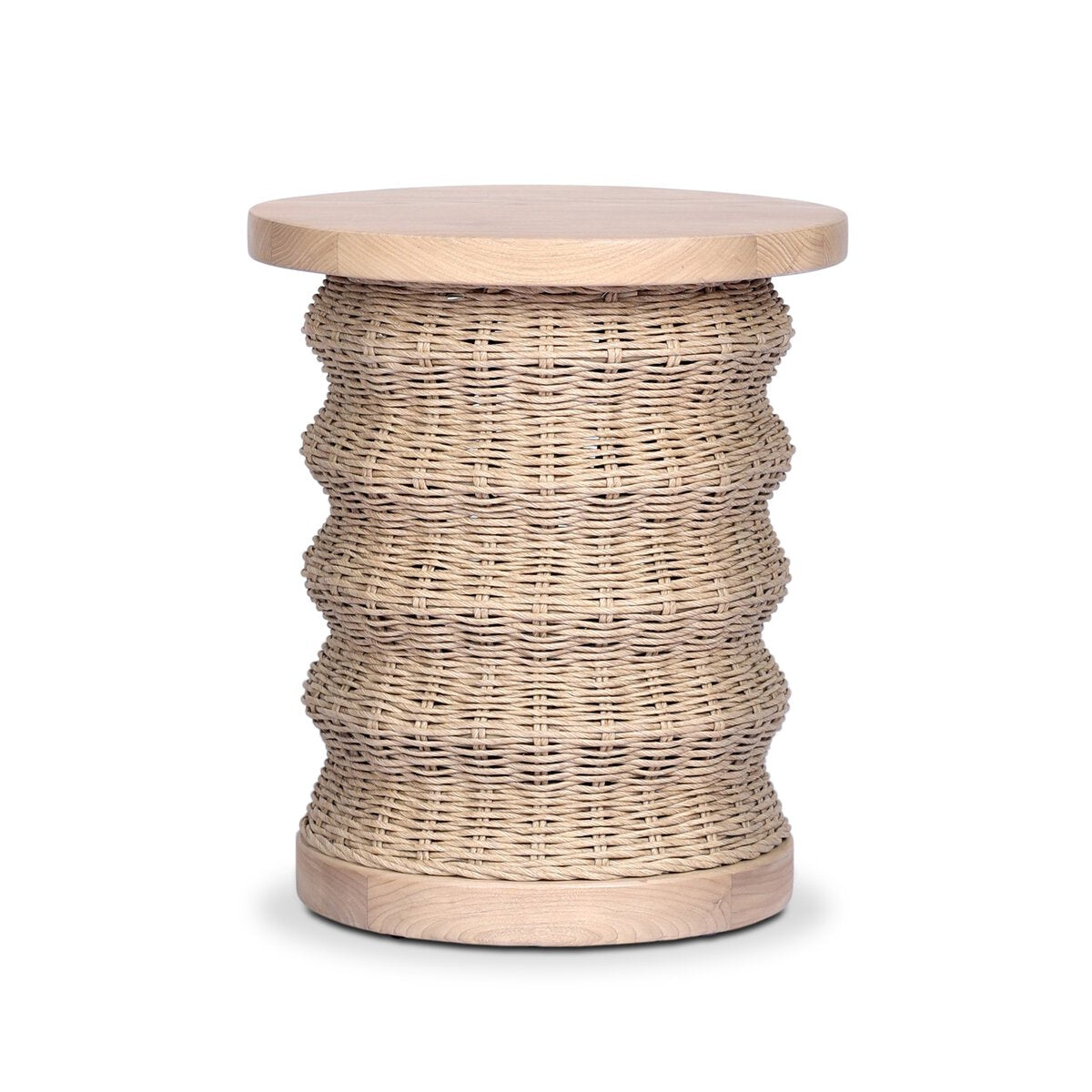 Brailey End Table - Smoked Natural Sungkai