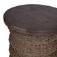 Brailey End Table - Dark Brown Sungkai