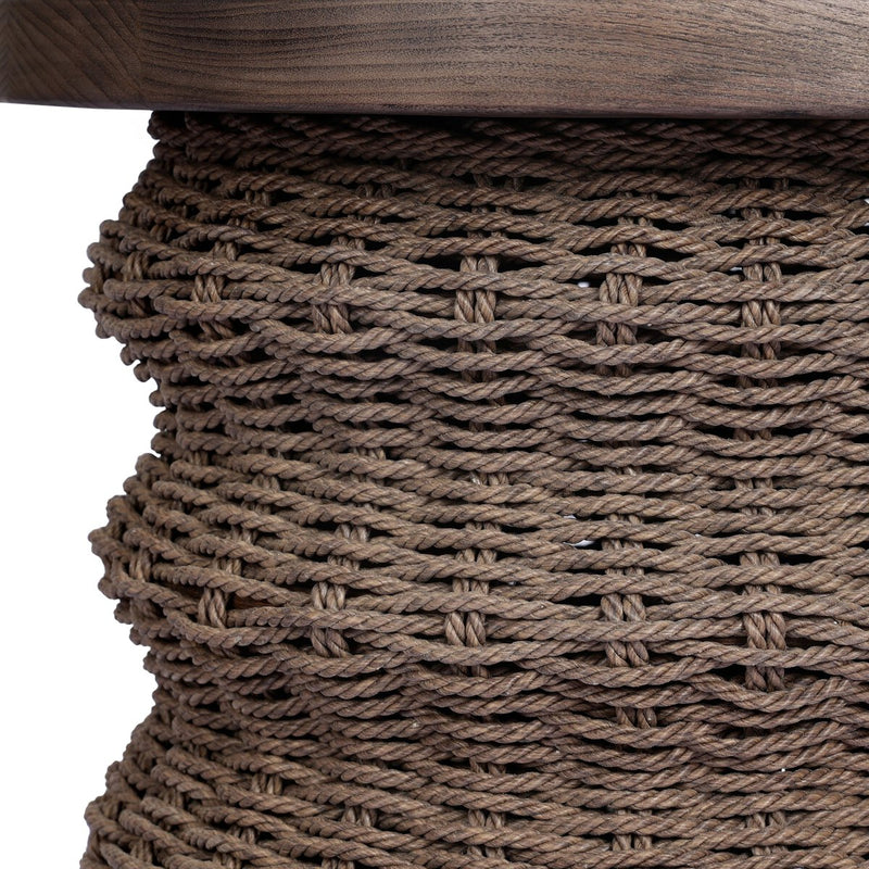 Brailey End Table - Dark Brown Sungkai