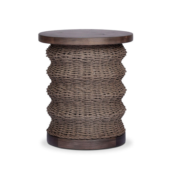Brailey End Table - Dark Brown Sungkai