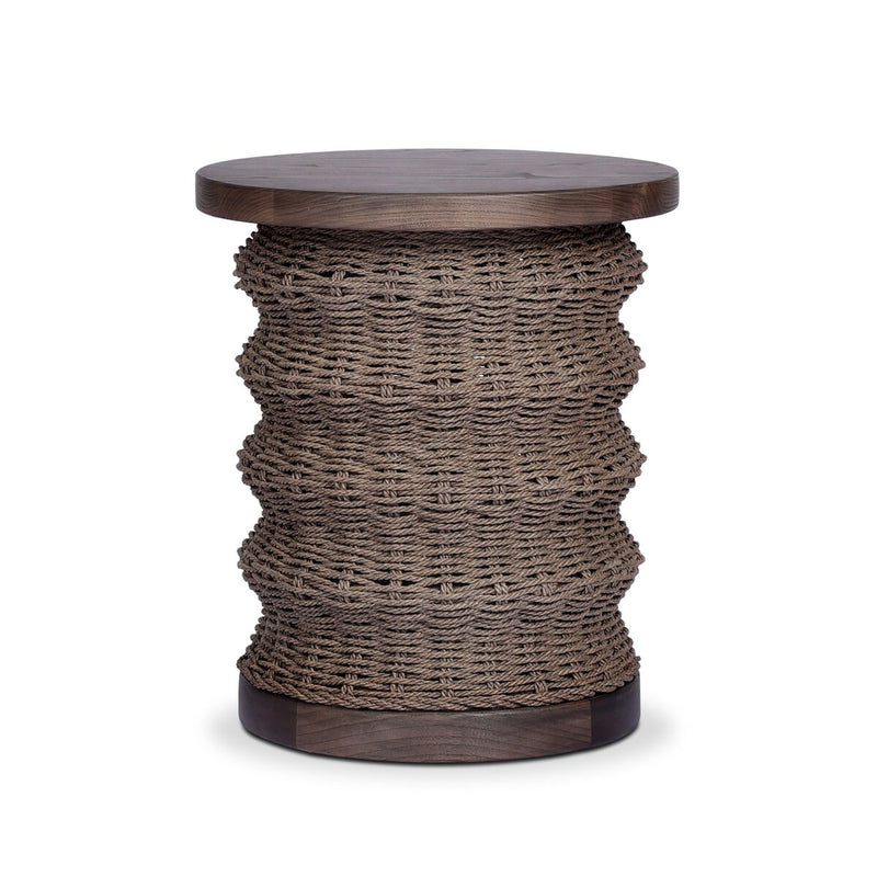 Brailey End Table - Dark Brown Sungkai