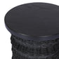 Brailey End Table - Black Stained Sungkai