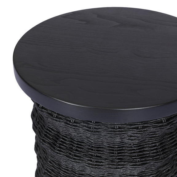 Brailey End Table - Black Stained Sungkai
