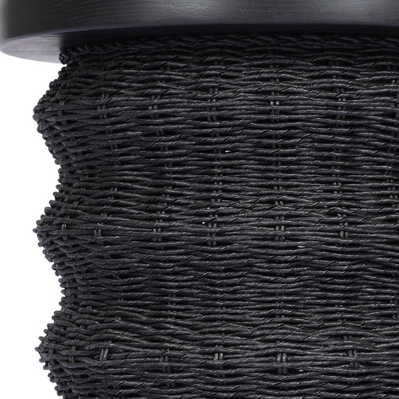 Brailey End Table - Black Stained Sungkai
