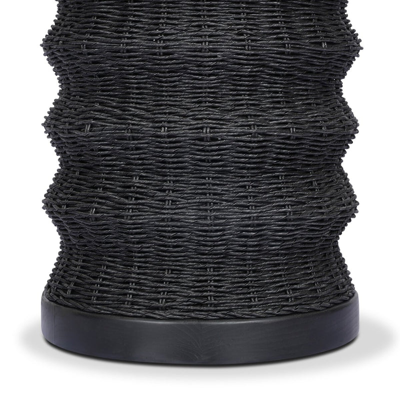 Brailey End Table - Black Stained Sungkai