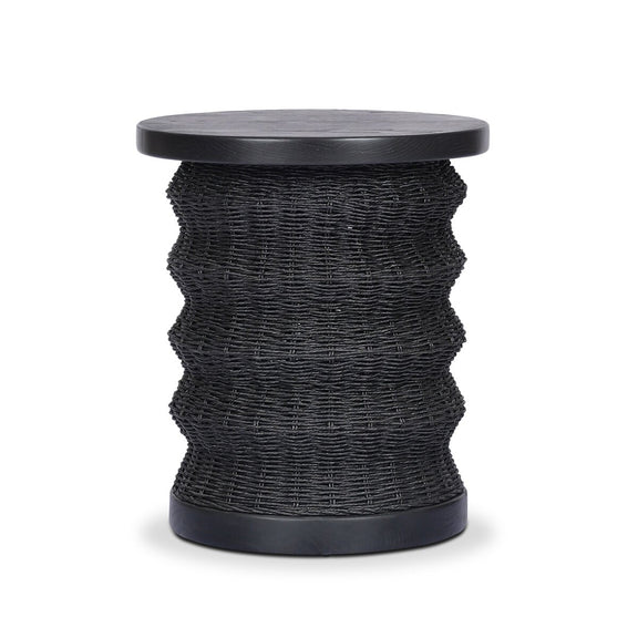 Brailey End Table - Black Stained Sungkai