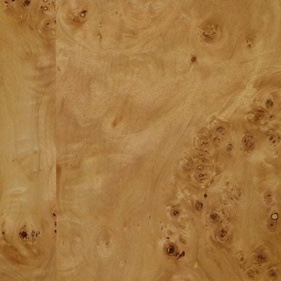 Mullins 6 Drawer Dresser - Natural Mappa Burl