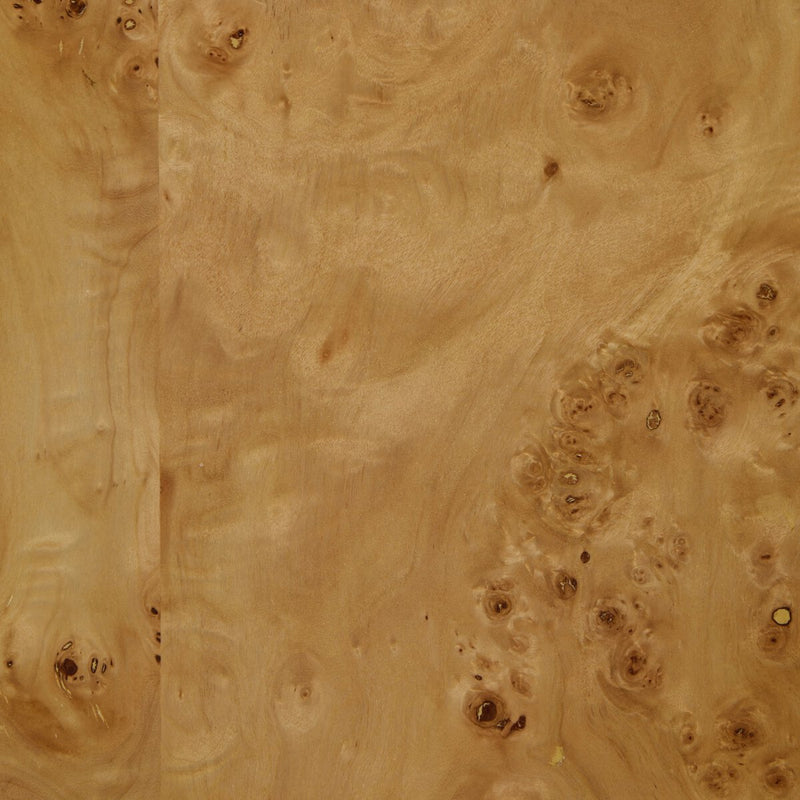 Mullins 6 Drawer Dresser - Natural Mappa Burl