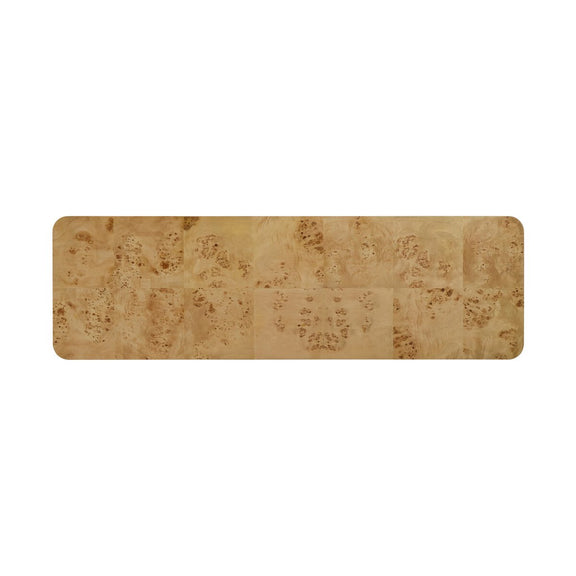 Mullins 6 Drawer Dresser - Natural Mappa Burl
