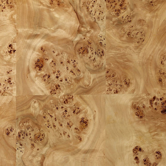 Mullins Nightstand - Natural Mappa Burl