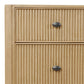 Hazel 6 Drawer Dresser - Light Wash Oak