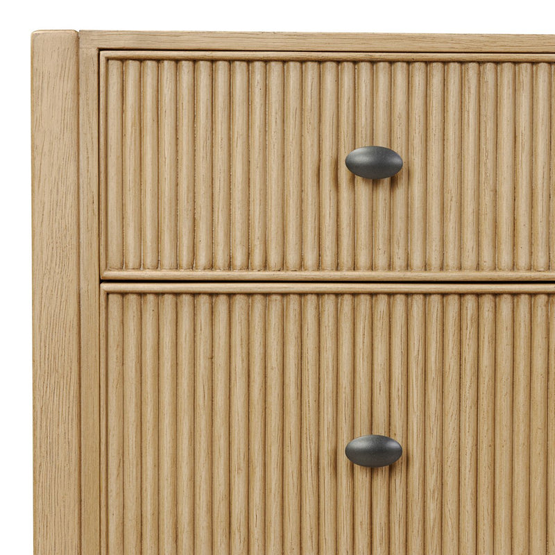 Hazel 6 Drawer Dresser - Light Wash Oak
