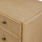 Hazel 6 Drawer Dresser - Light Wash Oak