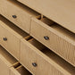 Hazel 6 Drawer Dresser - Light Wash Oak