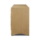 Hazel 6 Drawer Dresser - Light Wash Oak