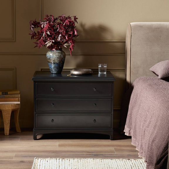 Kurk Nightstand - Black