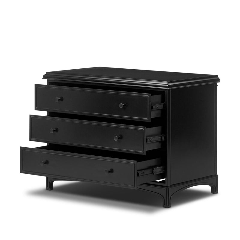 Kurk Nightstand - Black