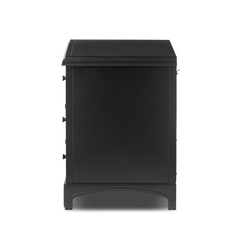 Kurk Nightstand - Black