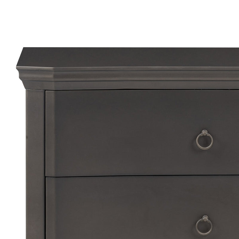 Talese Nightstand - Smooth Bronze