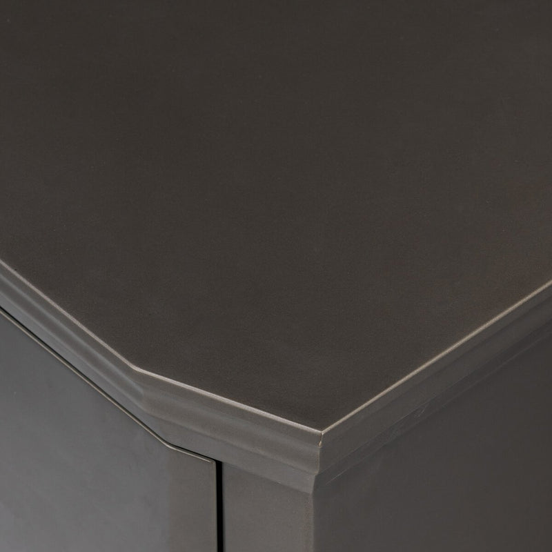 Talese Nightstand - Smooth Bronze