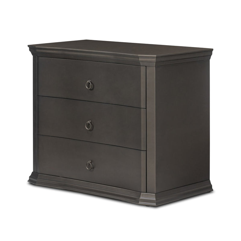 Talese Nightstand - Smooth Bronze