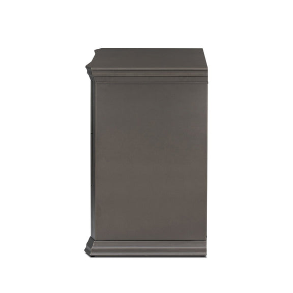 Talese Nightstand - Smooth Bronze